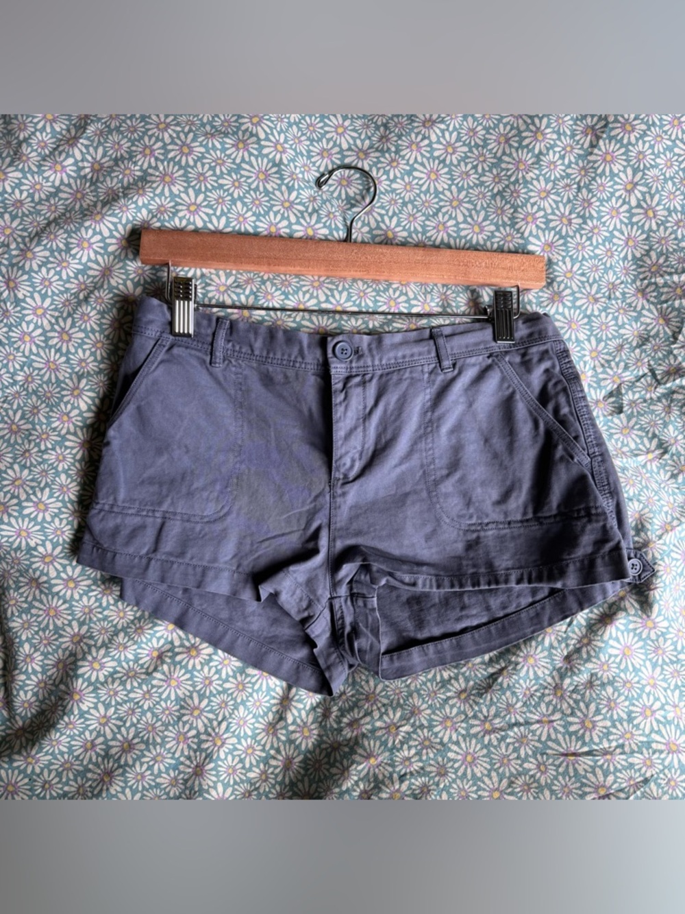 Brandy Melville Maeve Utility Shorts - Navy